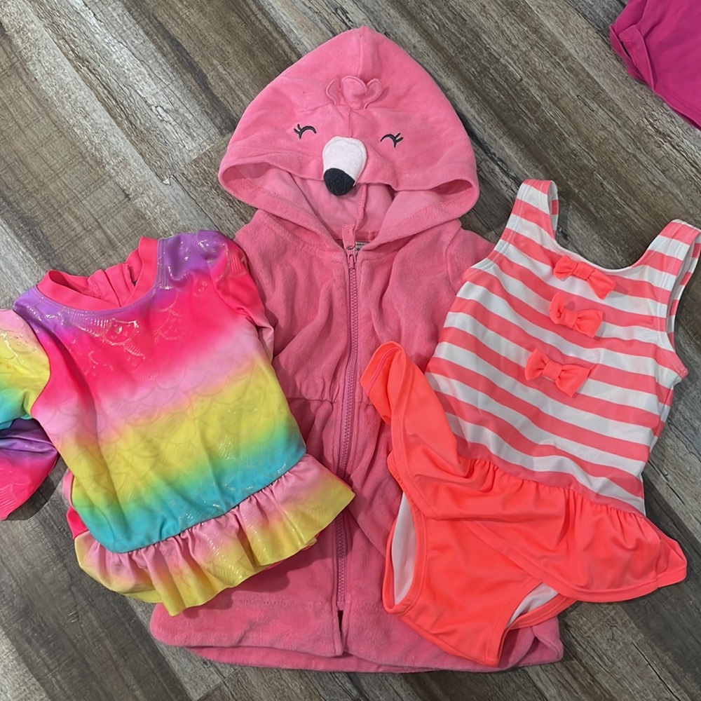 Gymboree, Carters, and Cat & Jack 18 month swim bundle